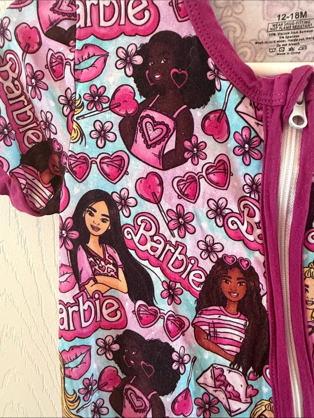 Unbranded Barbie Bamboo Shorty 12/18